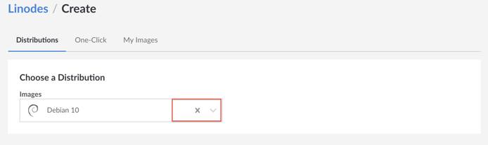 Creating a receiving Linode