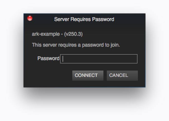 ARK Server Password